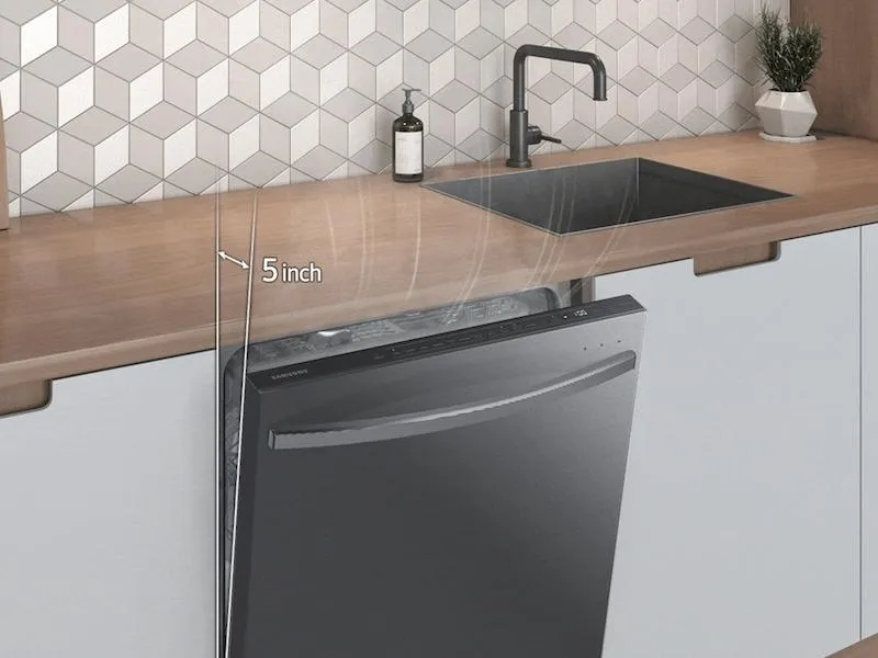 Samsung DW80B6061UG Smart 44Dba Dishwasher With Stormwash &#8482; In Black Stainless Steel