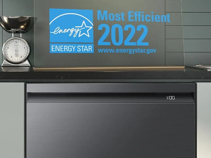 Samsung DW80B7070UG Smart 42Dba Dishwasher With Stormwash &#8482; And Smart Dry In Black Stainless Steel