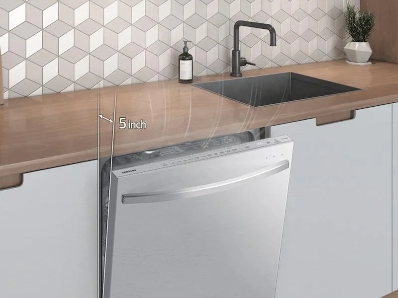 Samsung DW80B7071US Smart 42Dba Dishwasher With Stormwash &#8482; And Smart Dry In Stainless Steel