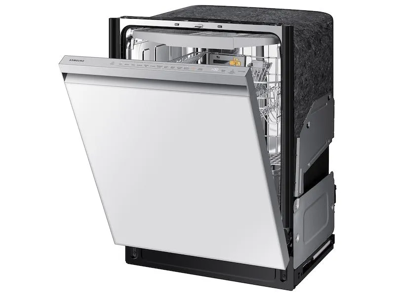 Samsung DW80BB707012 Bespoke Autorelease Smart 42Dba Dishwasher With Stormwash &#8482; And Smart Dry In White Glass