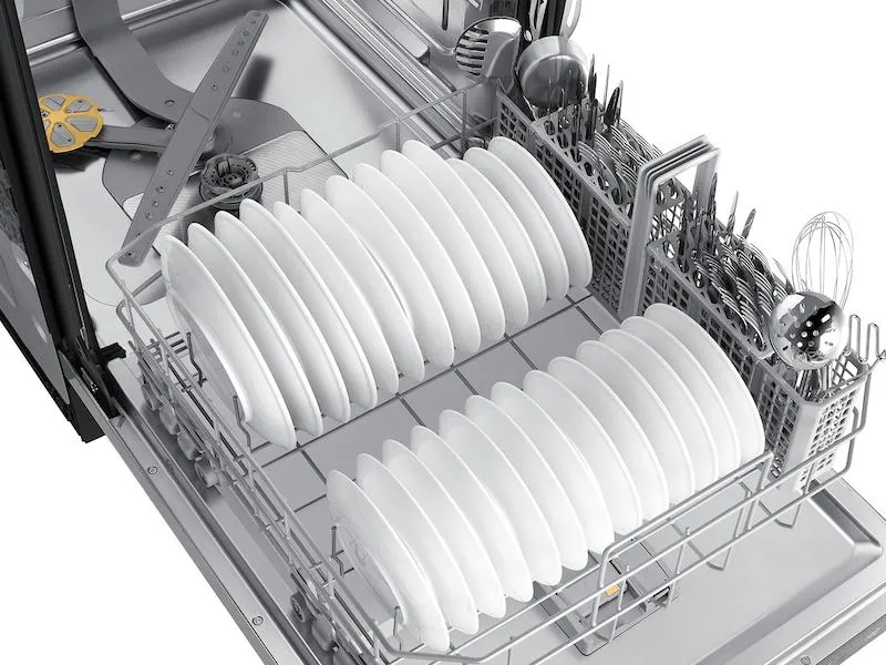 Samsung DW80CB545012 Bespoke Autorelease Smart 46Dba Dishwasher With Stormwash&#8482; In White Glass