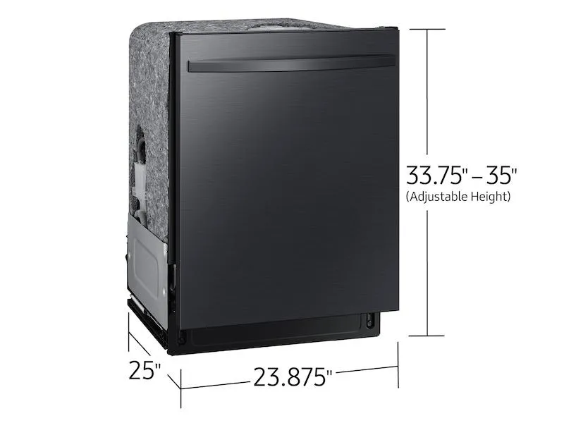 Samsung DW80CG5451MT Autorelease Smart 46Dba Dishwasher With Stormwash&#8482; In Fingerprint Resistant Matte Black Steel