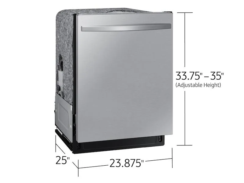 Samsung DW80CG5451SR Autorelease Smart 46Dba Dishwasher With Stormwash&#8482; In Fingerprint Resistant Stainless Steel
