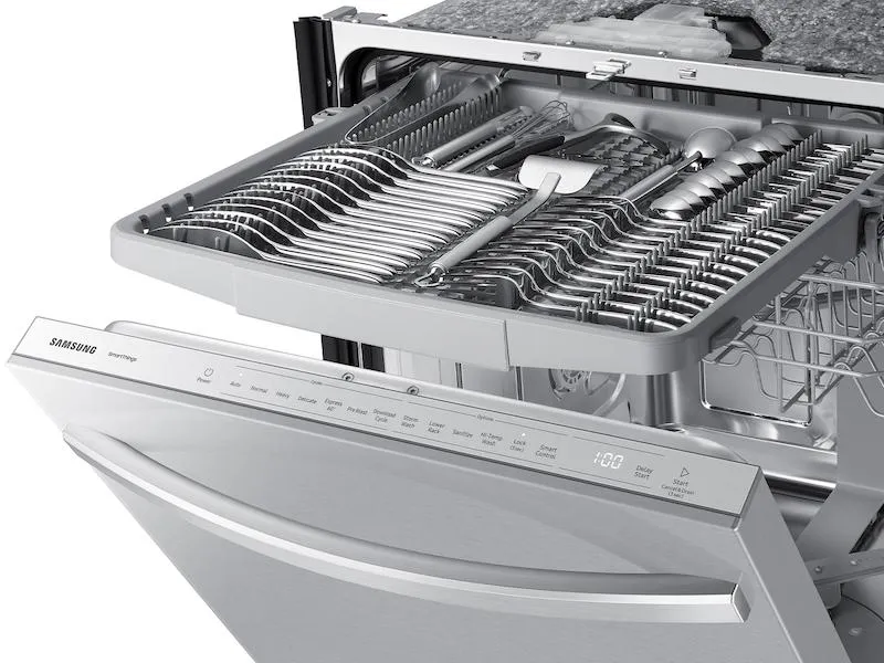 Samsung DW80CG5451SR Autorelease Smart 46Dba Dishwasher With Stormwash&#8482; In Fingerprint Resistant Stainless Steel
