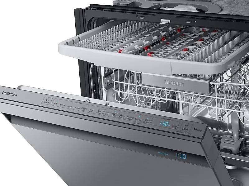 Samsung DW80R9950US Linear Wash 39 Dba Dishwasher In Stainless Steel