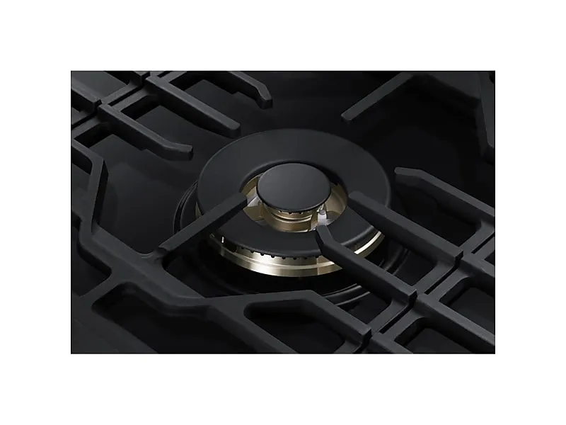 Samsung NA30N7755TG 30" Gas Cooktop With 22K Btu Dual Power Burner In Black Stainless Steel