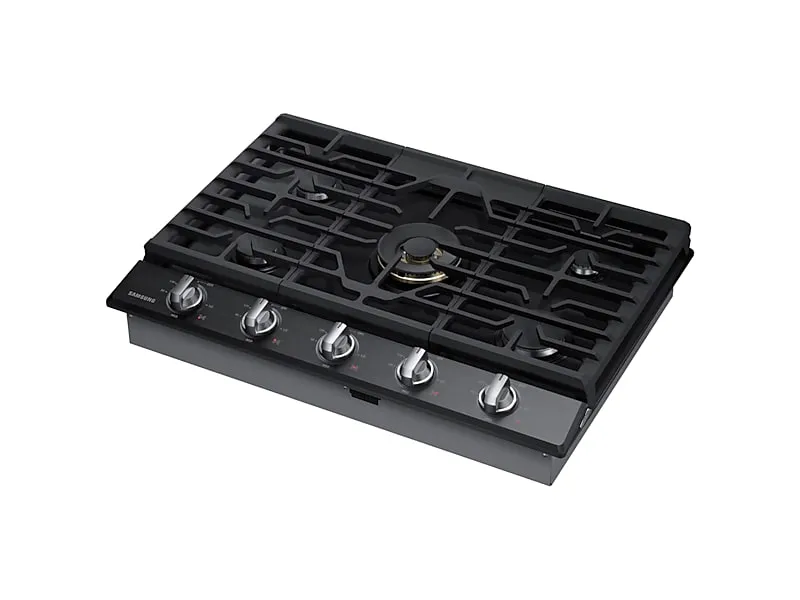 Samsung NA30N7755TG 30" Gas Cooktop With 22K Btu Dual Power Burner In Black Stainless Steel
