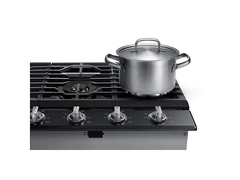 Samsung NA30N7755TG 30" Gas Cooktop With 22K Btu Dual Power Burner In Black Stainless Steel