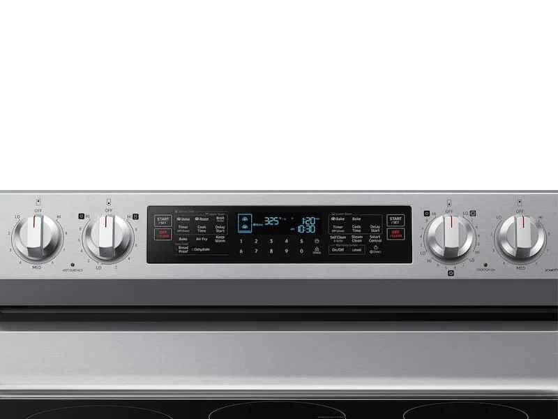 Samsung NE63A6751SS 6.3 Cu. Ft. Smart Freestanding Electric Range With Flex Duo&#8482;, No-Preheat Air Fry & Griddle In Stainless Steel