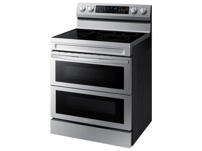 Samsung NE63A6751SS 6.3 Cu. Ft. Smart Freestanding Electric Range With Flex Duo&#8482;, No-Preheat Air Fry & Griddle In Stainless Steel