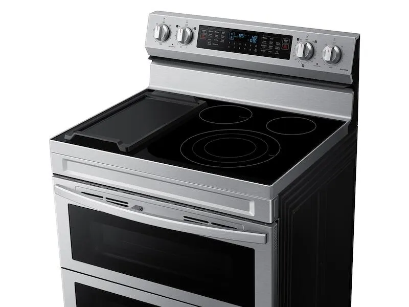 Samsung NE63A6751SS 6.3 Cu. Ft. Smart Freestanding Electric Range With Flex Duo&#8482;, No-Preheat Air Fry & Griddle In Stainless Steel