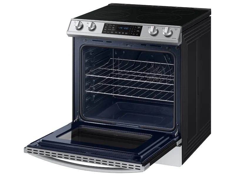 Samsung NE63T8511SS 6.3 Cu. Ft. Front Control Slide-In Electric Range With Air Fry & Wi-Fi In Stainless Steel