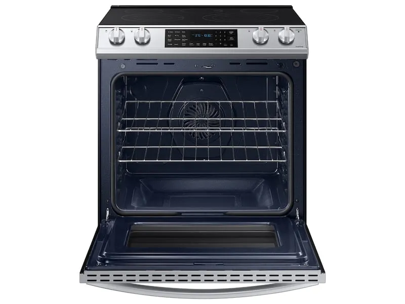 Samsung NE63T8511SS 6.3 Cu. Ft. Front Control Slide-In Electric Range With Air Fry & Wi-Fi In Stainless Steel