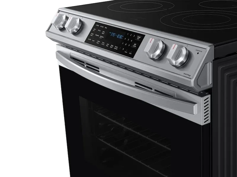 Samsung NE63T8511SS 6.3 Cu. Ft. Front Control Slide-In Electric Range With Air Fry & Wi-Fi In Stainless Steel