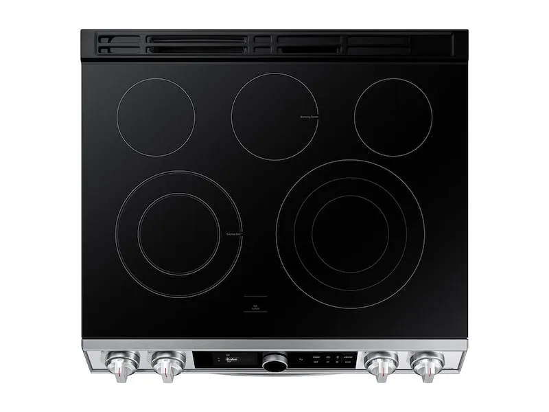 Samsung NE63T8711SS 6.3 Cu. Ft. Front Control Slide-In Electric Range With Smart Dial, Air Fry & Wi-Fi In Stainless Steel
