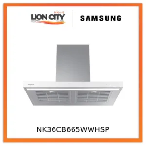 Samsung NK36CB665WWHSP 90cm Bespoke Wall-mount Hood