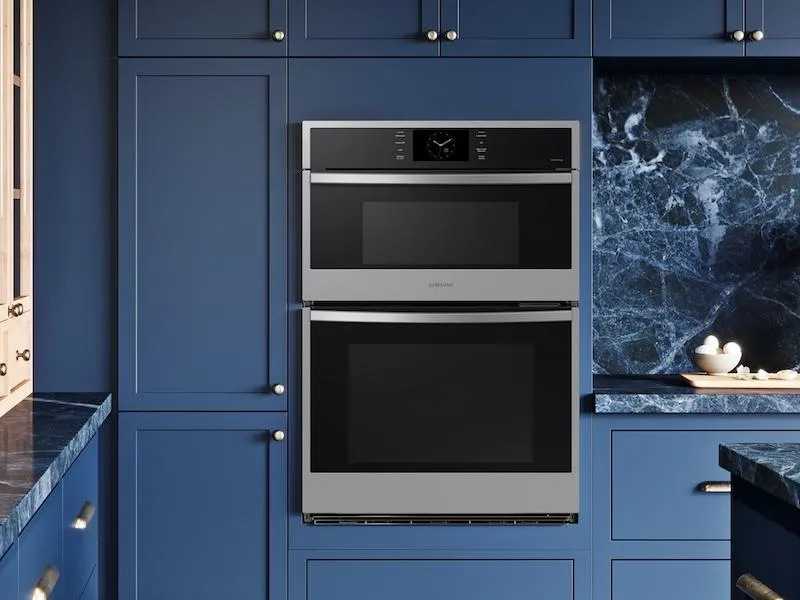 Samsung NQ70CG600DSR 30" Microwave Combination Wall Oven With Steam Cook In Stainless Steel