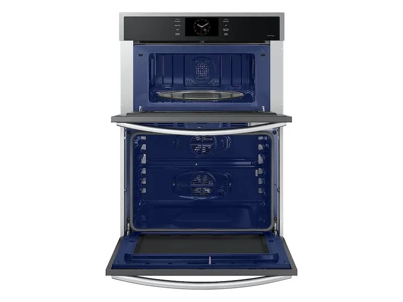 Samsung NQ70CG600DSR 30" Microwave Combination Wall Oven With Steam Cook In Stainless Steel