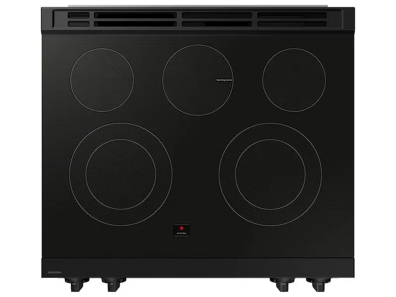 Samsung NSE6DG8100SR Bespoke 6.3 Cu. Ft. Smart Slide-In Electric Range With Precision Knobs In Stainless Steel