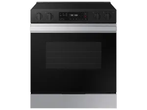 Samsung NSE6DG8100SR Bespoke 6.3 Cu. Ft. Smart Slide-In Electric Range With Precision Knobs In Stainless Steel