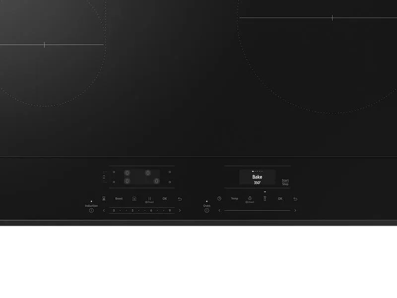 Samsung NSI6DB930012 Bespoke 6.3 Cu. Ft. Smart Slide-In Induction Range With Anti-Scratch Glass Cooktop & Air Fry In White Glass