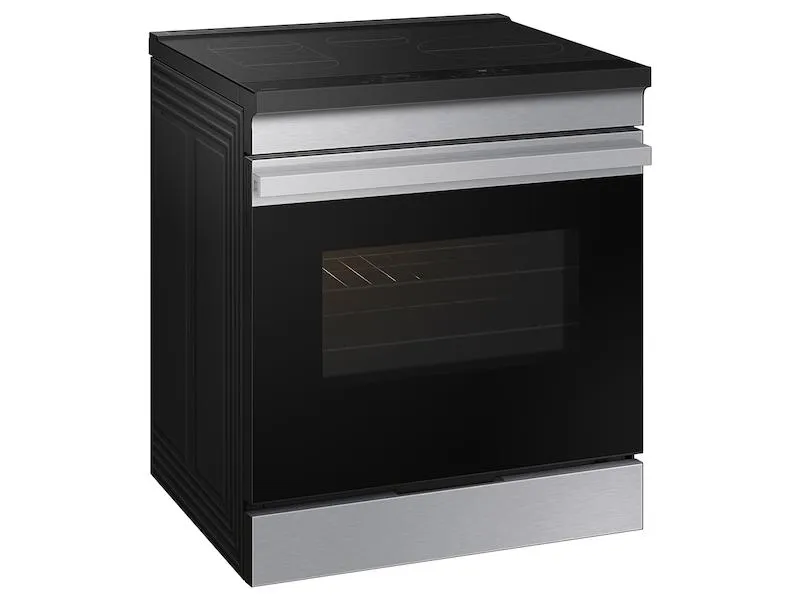 Samsung NSI6DG9100SR Bespoke 6.3 Cu. Ft. Smart Slide-In Induction Range With Anti-Scratch Glass Cooktop In Stainless Steel