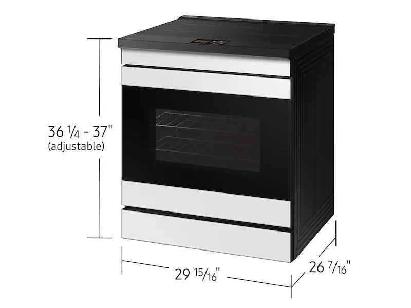 Samsung NSI6DG9900SR Bespoke Slide-In Induction Range 6.3 Cu. Ft. In Stainless Steel With Ai Hub&#8482; & Smart Oven Camera