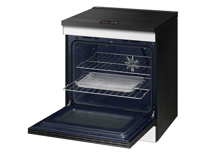 Samsung NSI6DG9900SR Bespoke Slide-In Induction Range 6.3 Cu. Ft. In Stainless Steel With Ai Hub&#8482; & Smart Oven Camera