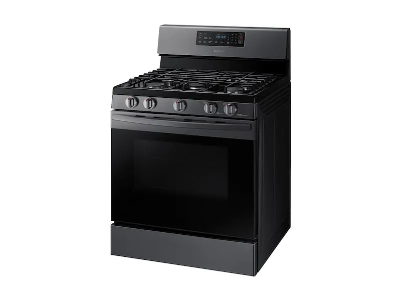 Samsung NX58R4311SG 5.8 Cu. Ft. Freestanding Gas Range In Black Stainless Steel