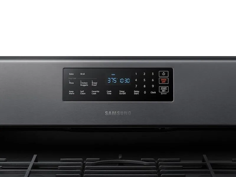 Samsung NX58R4311SG 5.8 Cu. Ft. Freestanding Gas Range In Black Stainless Steel
