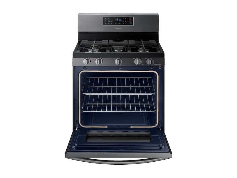 Samsung NX58R4311SG 5.8 Cu. Ft. Freestanding Gas Range In Black Stainless Steel