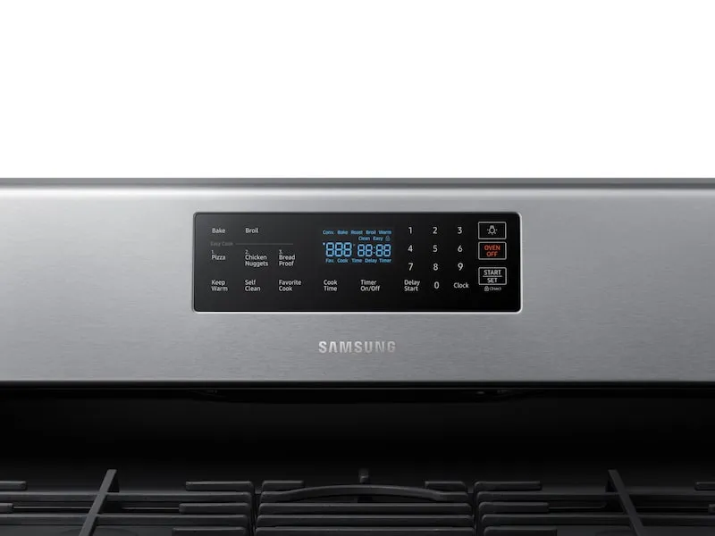 Samsung NX58R4311SS 5.8 Cu. Ft. Freestanding Gas Range In Stainless Steel