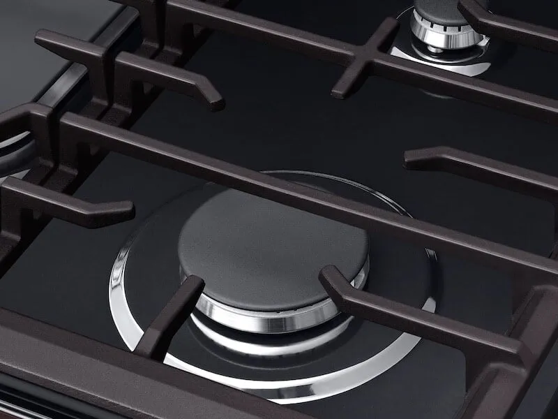 Samsung NX58R6631ST 5.8 Cu. Ft. Freestanding Gas Range With True Convection In Tuscan Stainless Steel