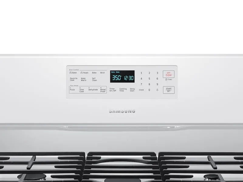 Samsung NX58T5601SW 5.8 Cu. Ft. Freestanding Gas Range With Convection In White