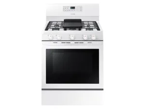 Samsung NX58T5601SW 5.8 Cu. Ft. Freestanding Gas Range With Convection In White