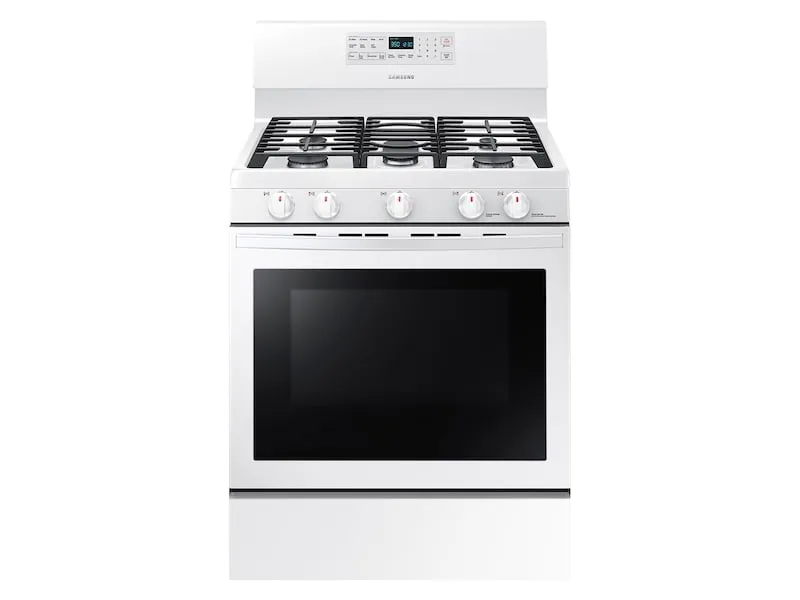 Samsung NX58T5601SW 5.8 Cu. Ft. Freestanding Gas Range With Convection In White