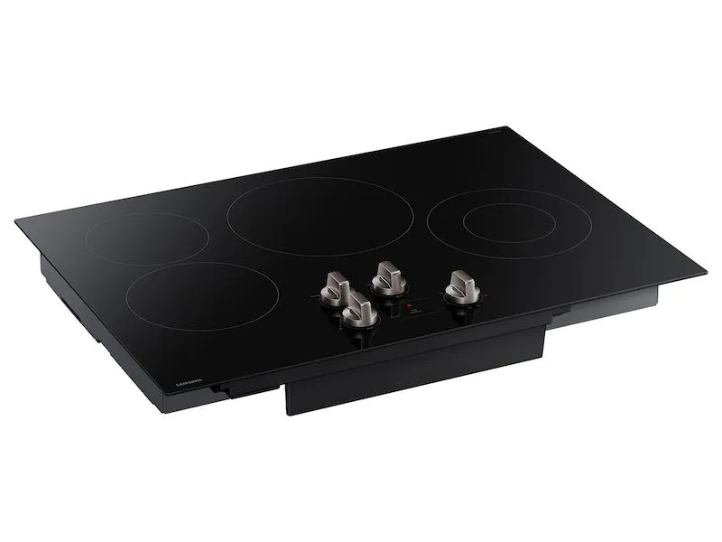 Samsung NZ30FG5332RK 30" Electric Energy Star Certified Cooktop With 4 Elements In Black