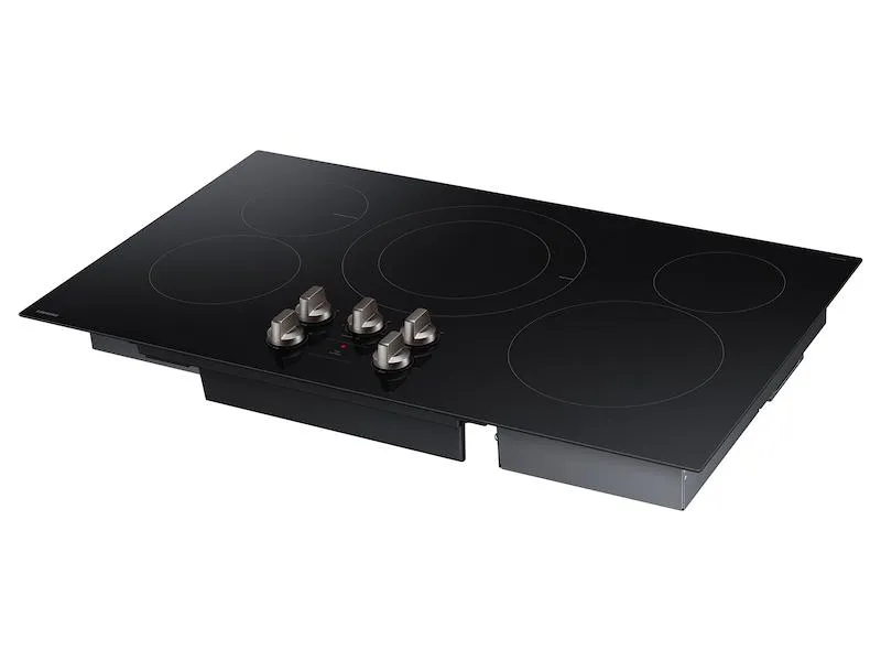 Samsung NZ36FG5332RK 36" Electric Energy Star Certified Cooktop With 5 Elements In Black