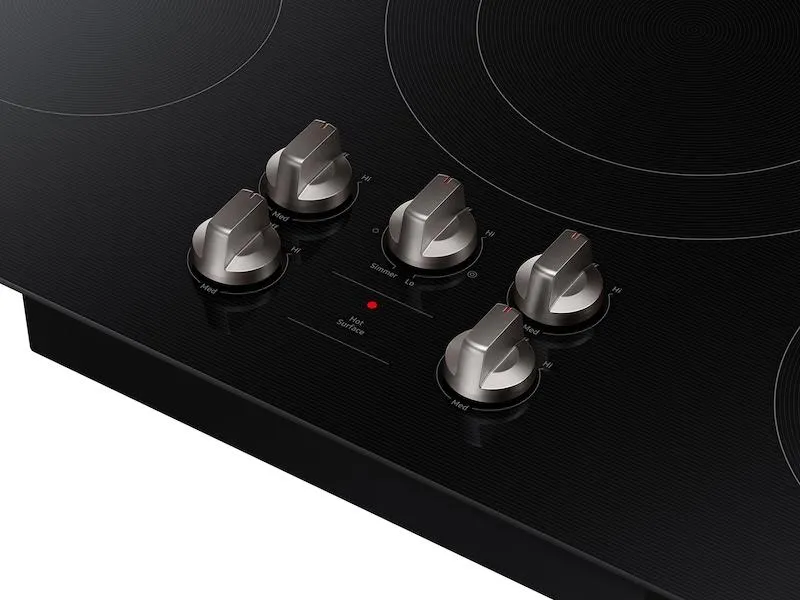 Samsung NZ36FG5332RK 36" Electric Energy Star Certified Cooktop With 5 Elements In Black