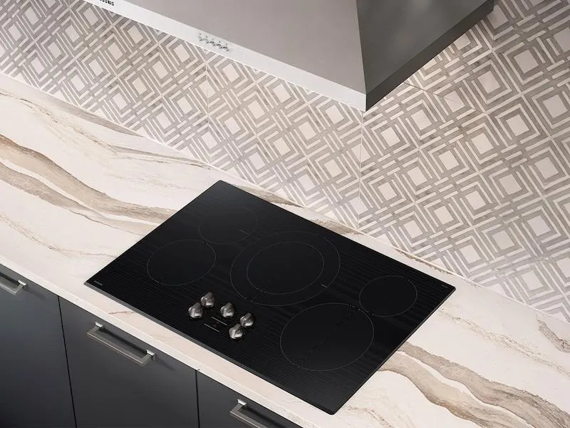 Samsung NZ36FG5332RK 36" Electric Energy Star Certified Cooktop With 5 Elements In Black