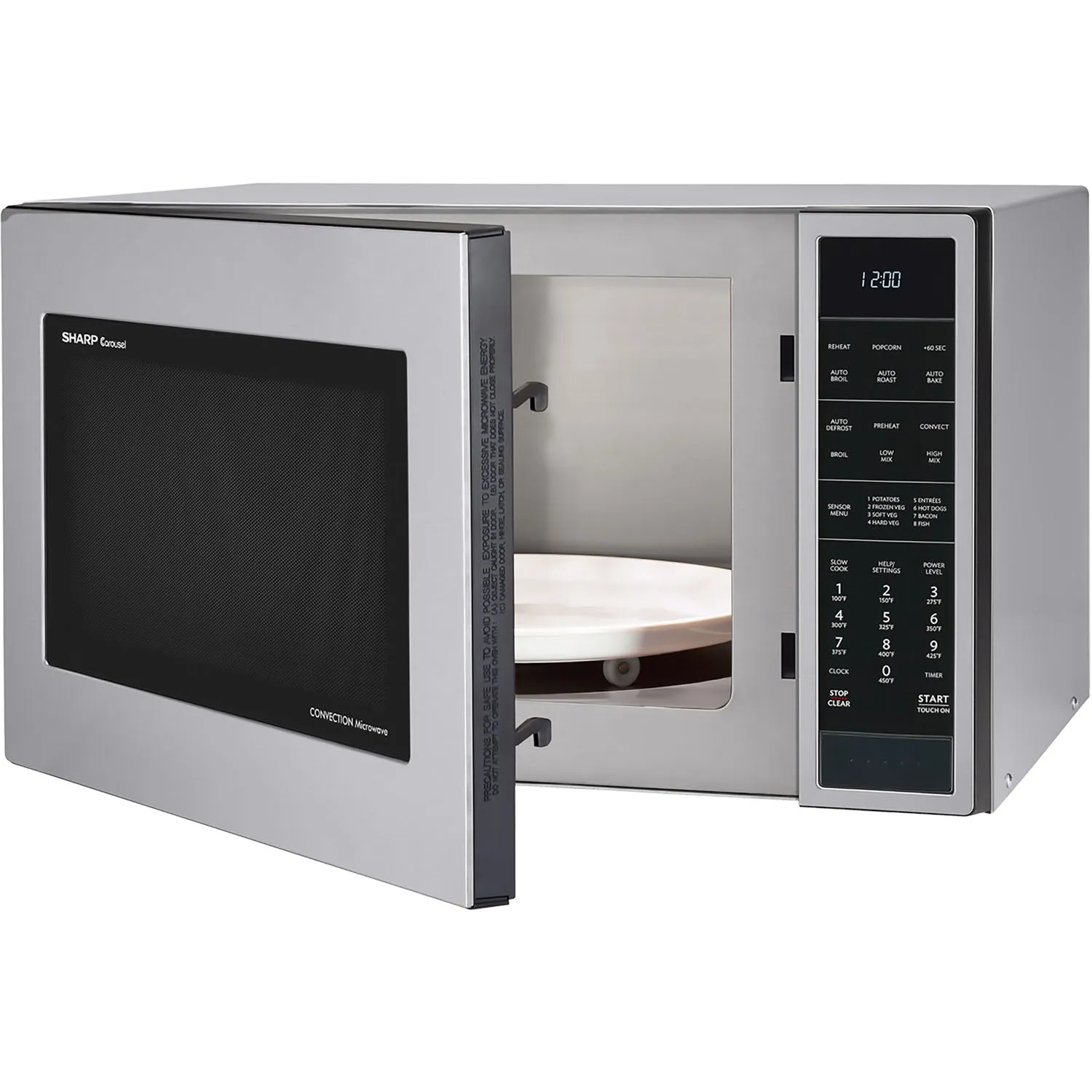 Sharp 1.5 cu. ft. 900W 25 in. Convection Microwave Oven with Color Options (SMC1585)