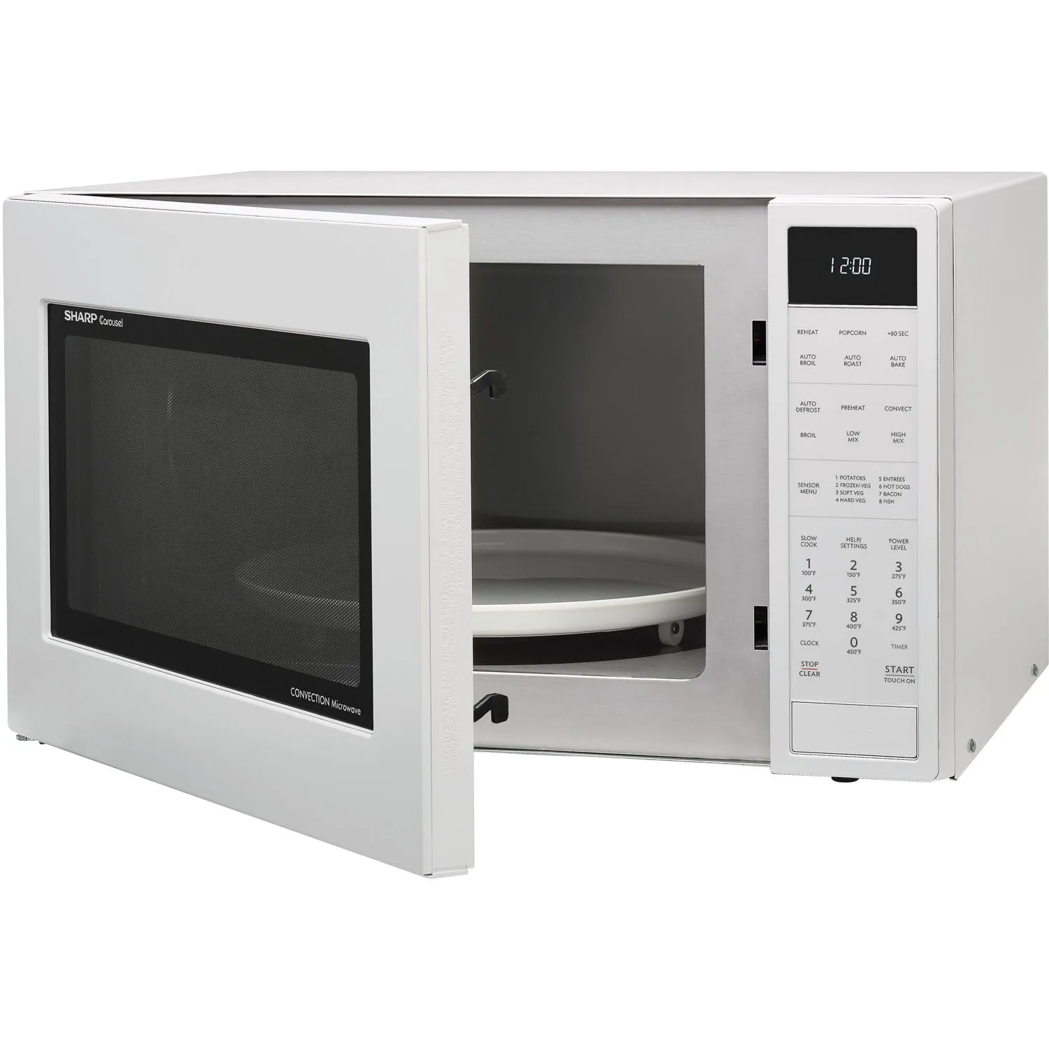 Sharp 1.5 cu. ft. 900W 25 in. Convection Microwave Oven with Color Options (SMC1585)