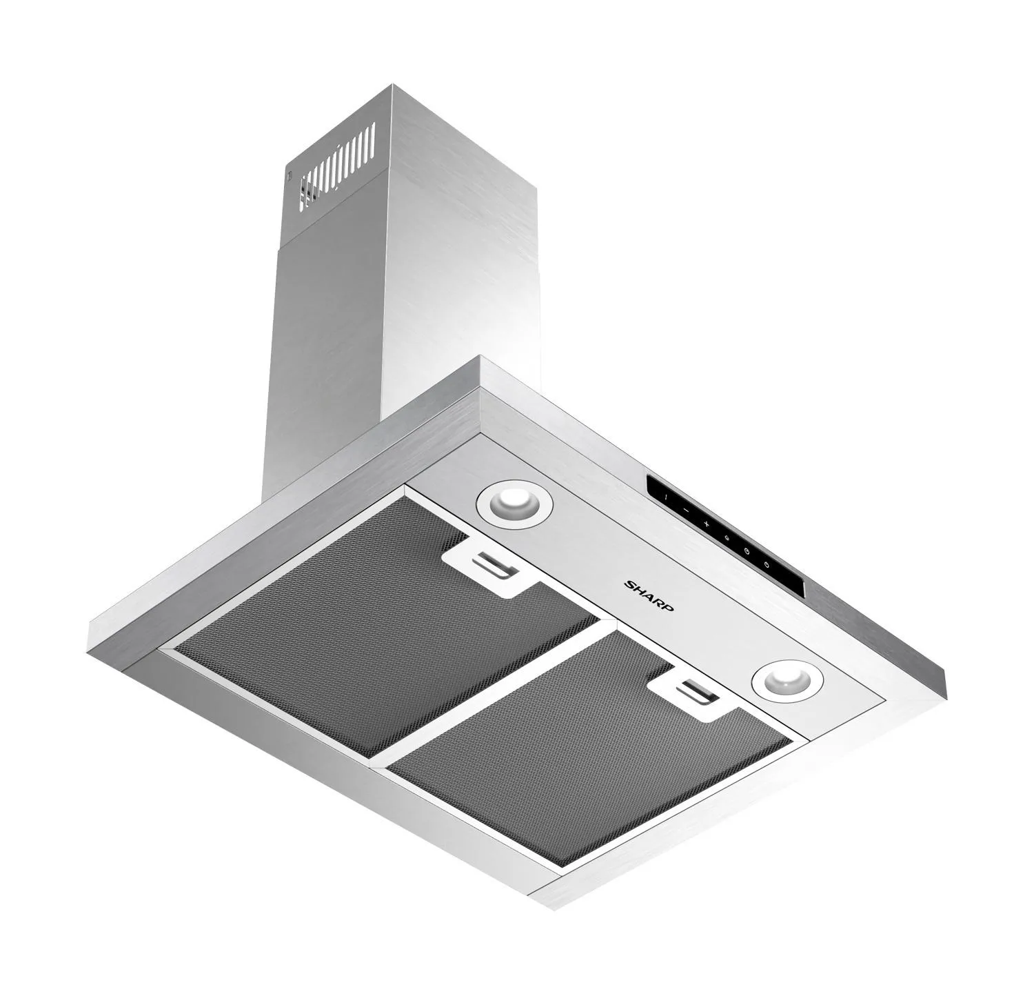 Sharp SHC2432FS 24 In. Wall Mount Chimney Range Hood