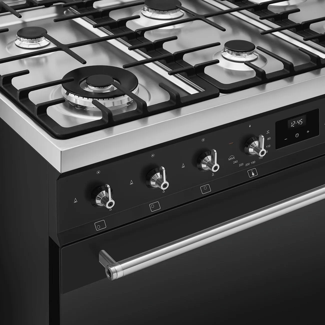Smeg Classic Freestanding Cooker 90cm Matte Black