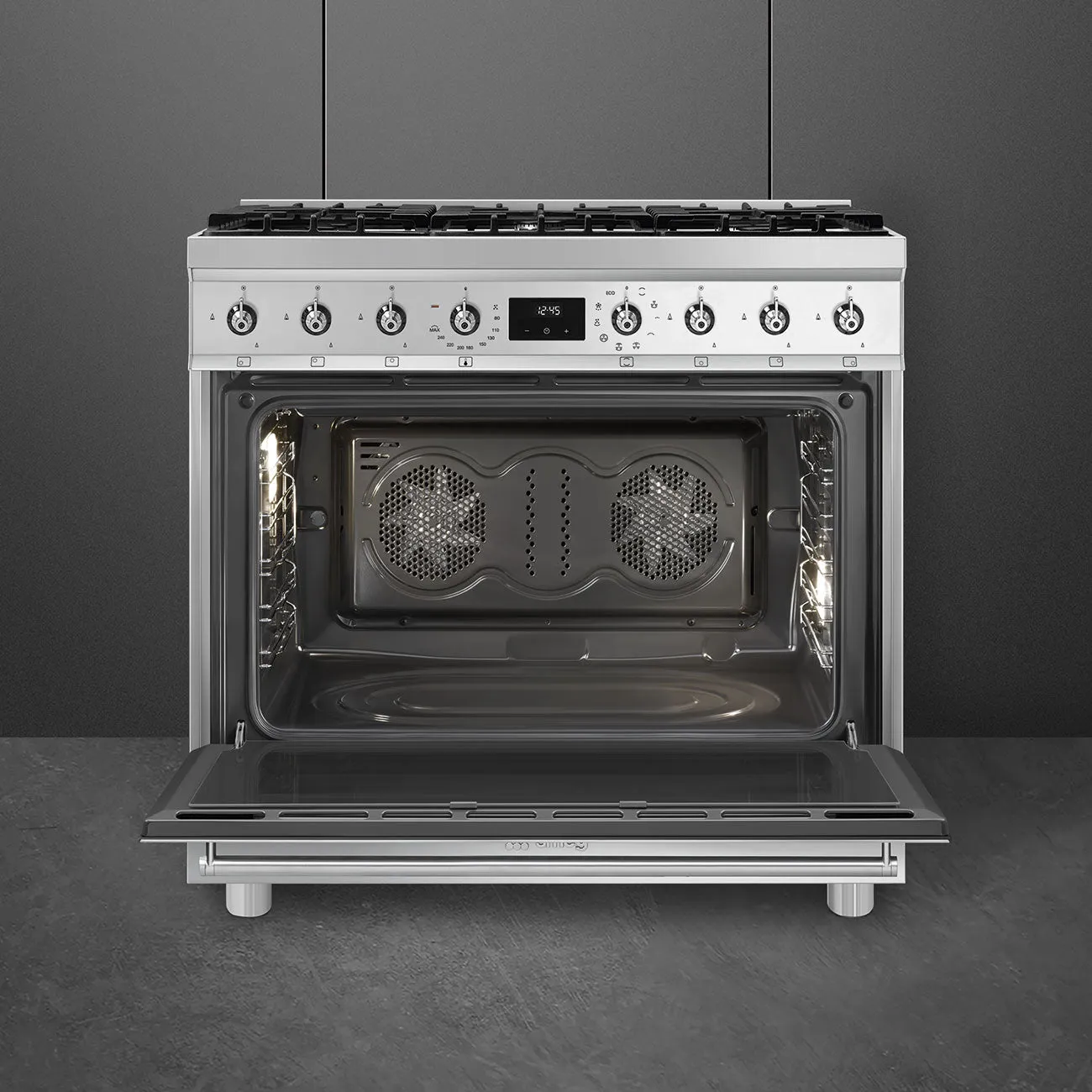 Smeg Classic Freestanding Cooker 90cm Stainless Steel