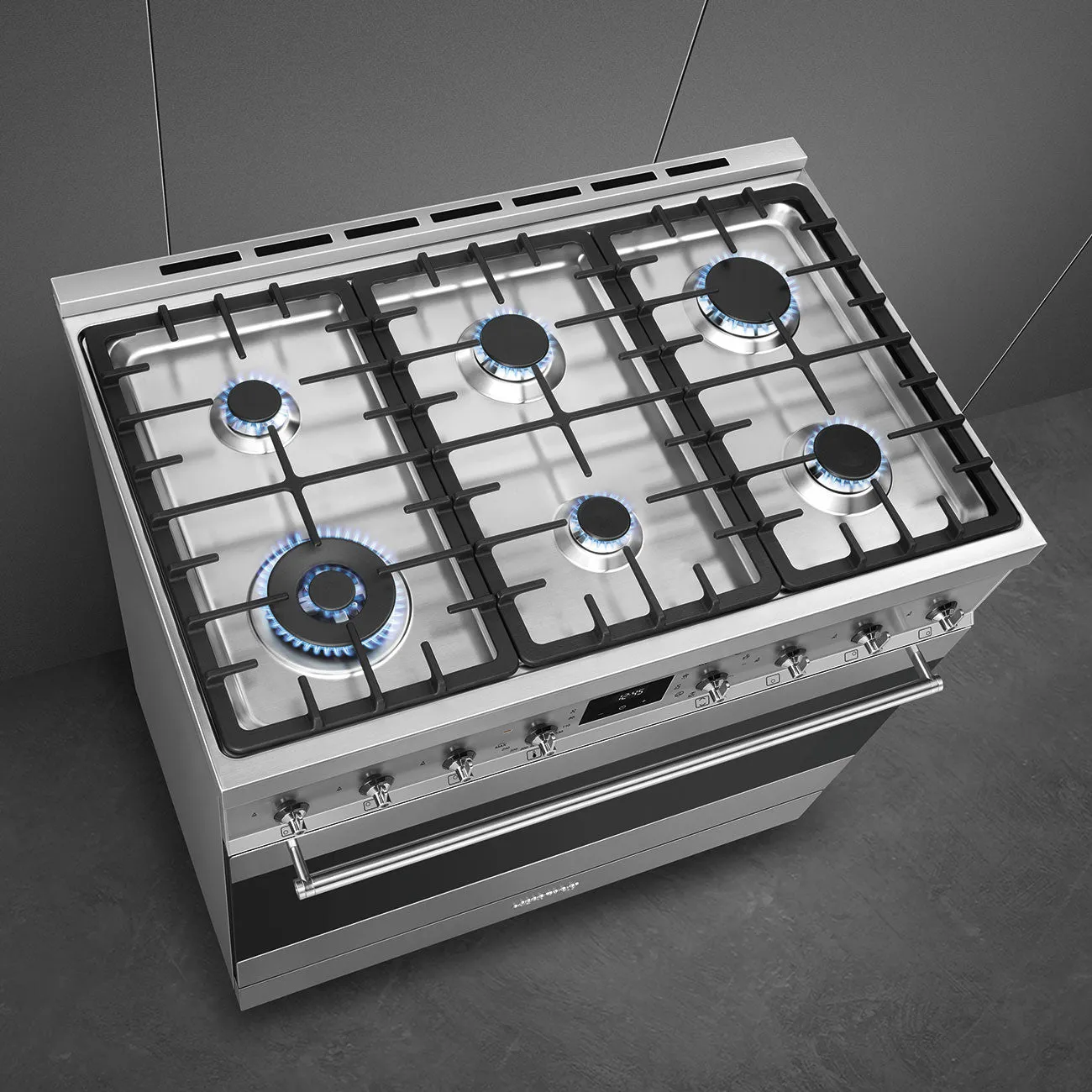 Smeg Classic Freestanding Cooker 90cm Stainless Steel