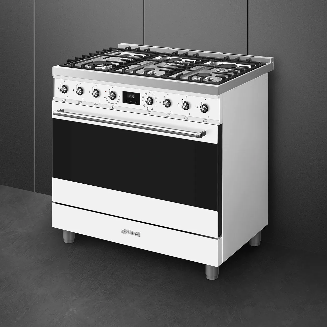 Smeg Classic Freestanding Cooker 90cm White