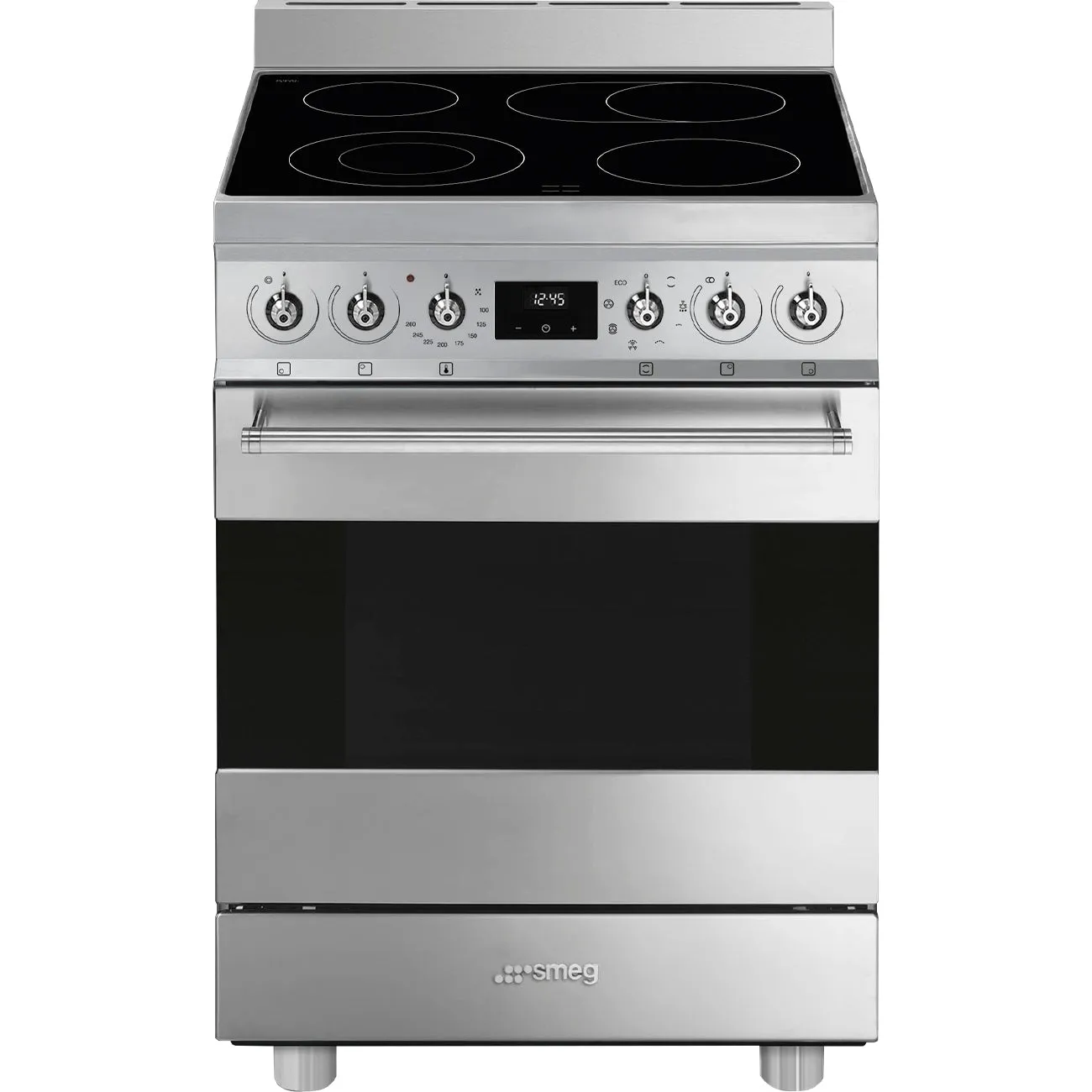 Smeg Classic Freestanding Cooker with Ceramic Cooktop 60cm Stainless Steel