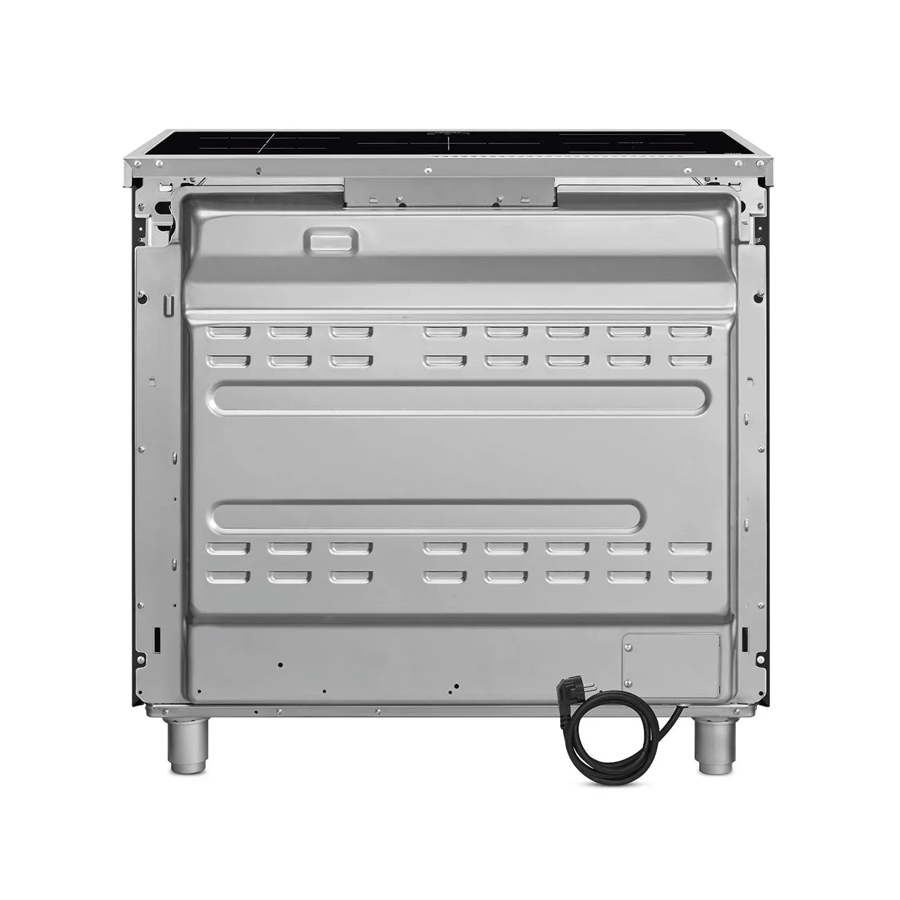 Smeg Classic Upright Cooker With Induction Cooktop 90cm Matte Black