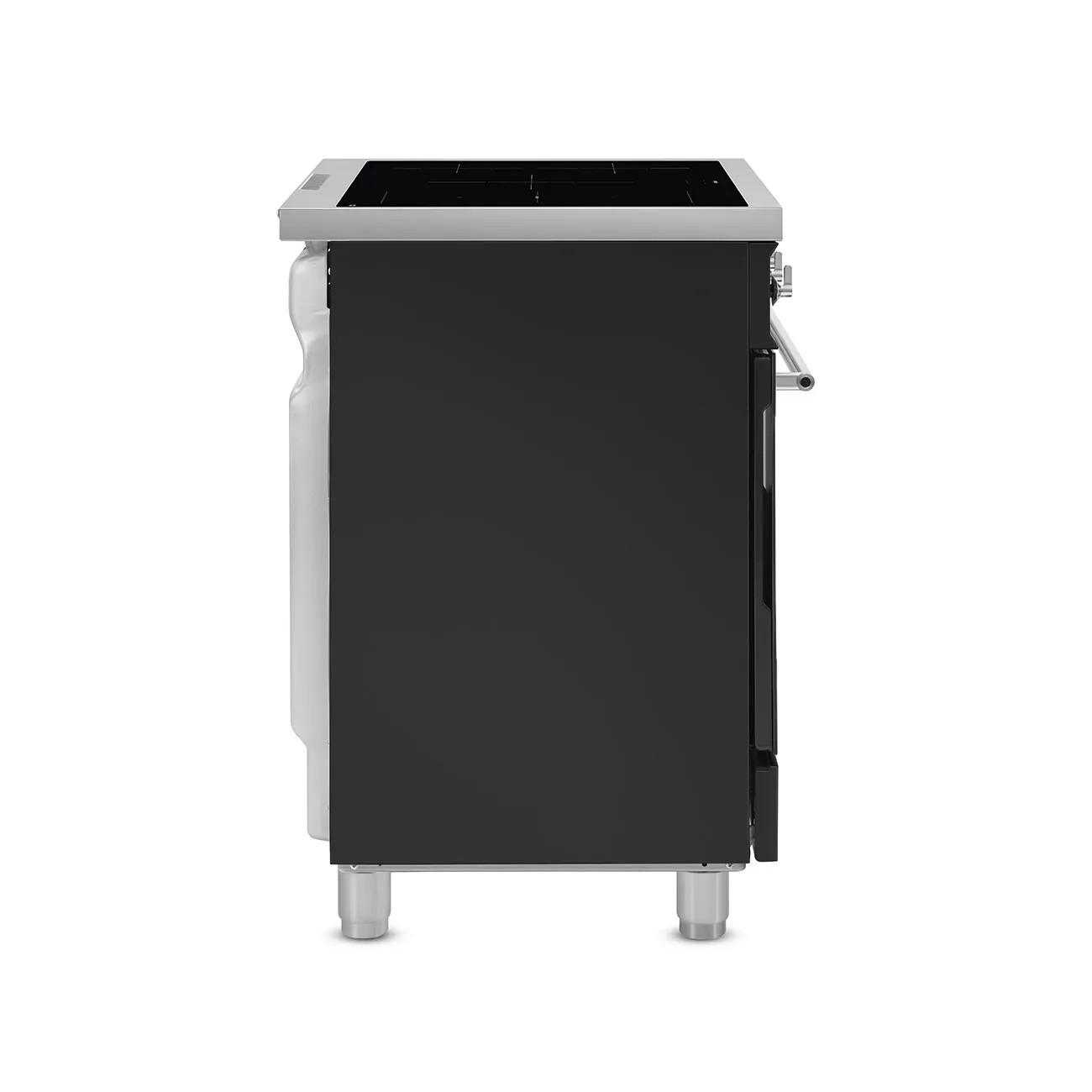 Smeg Classic Upright Cooker With Induction Cooktop 90cm Matte Black
